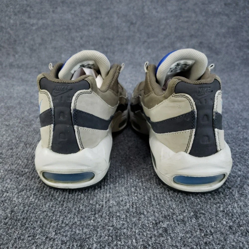 Nike Air Max‎ 95 Shoes Mens size 9.5 Brown Beige Sneakers Casual Missing Insoles